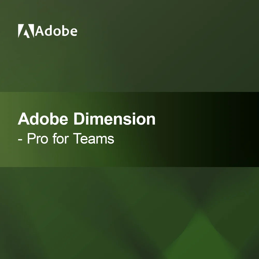 Adobe Dimension - Pro for Teams