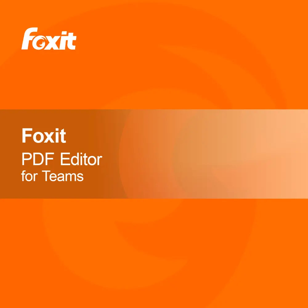 Foxit PDF Editor for Teams