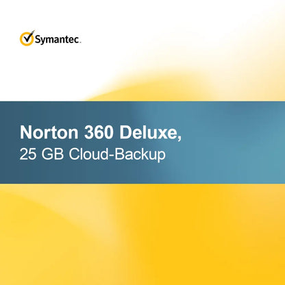 Norton 360 Deluxe, 25 GB Cloud Backup